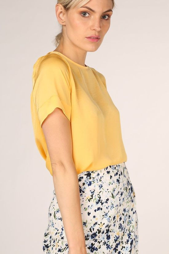Ichi Blouse Ihcrissy Ss2 light yellow