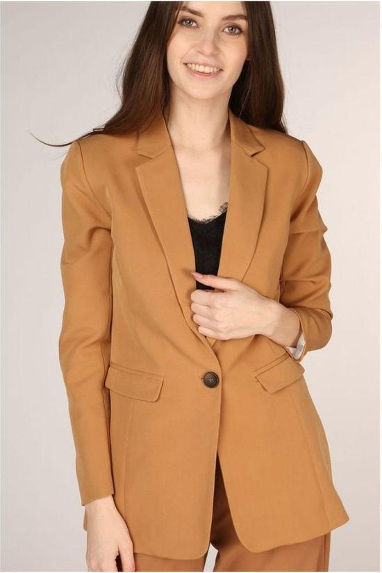 B.Young Blazer Byelinor Camel Brown