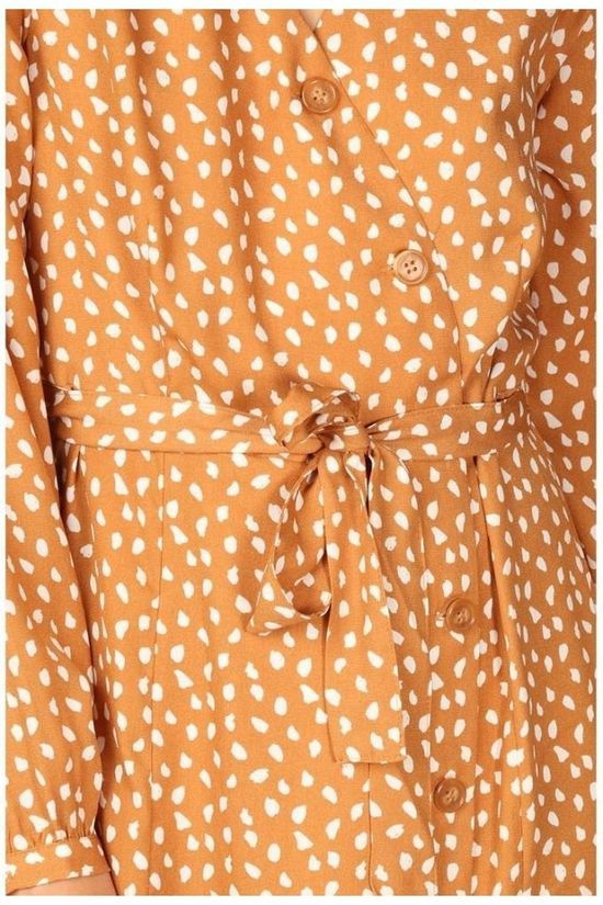 B.Young Robe Byjallia Wrap Camel Brown/White