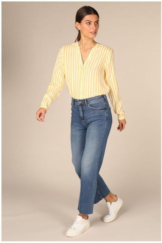 B.Young Hemd Byfabianne Stripe light yellow/white