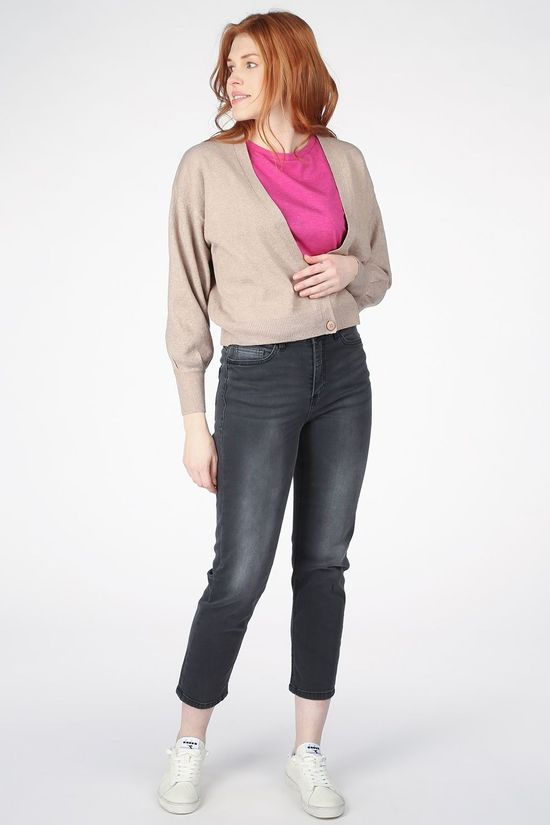 Ichi Cardigan Ihalpa Ca6 Sand Brown