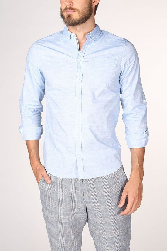 Blend Chemise 20710533 light blue