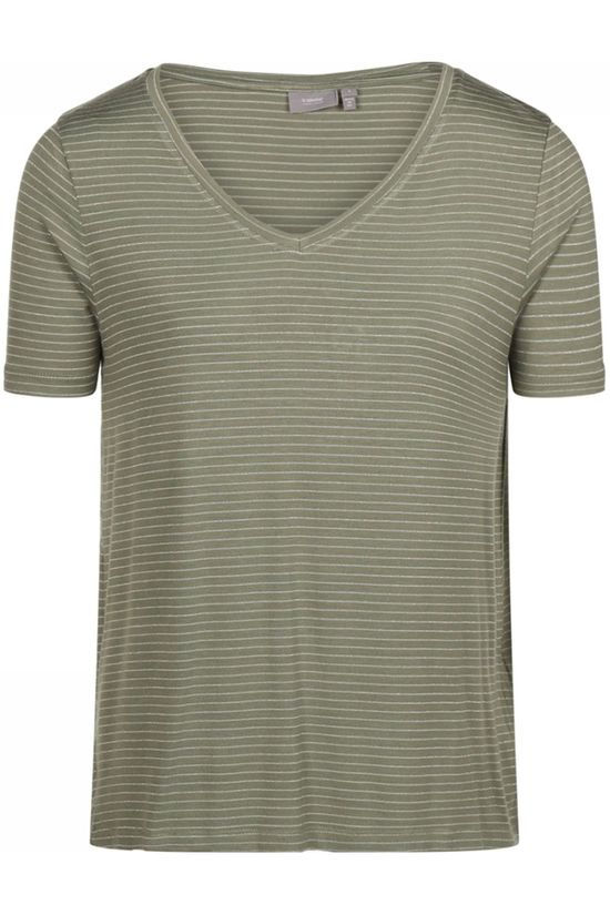 B.Young T-Shirt Bysovea mid khaki/gold
