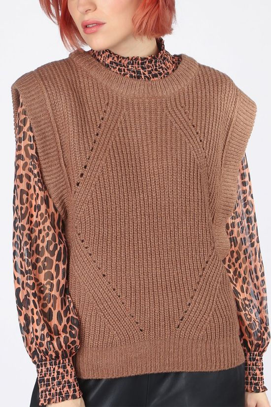Saint Tropez Pull 30511234 brown
