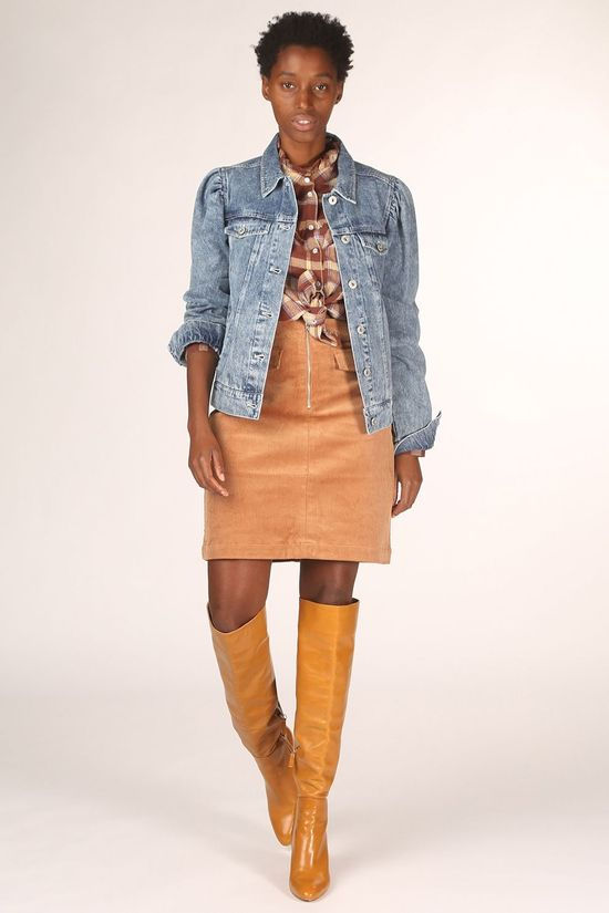 Ichi Blazer Ihodina Mid Blue (Jeans)
