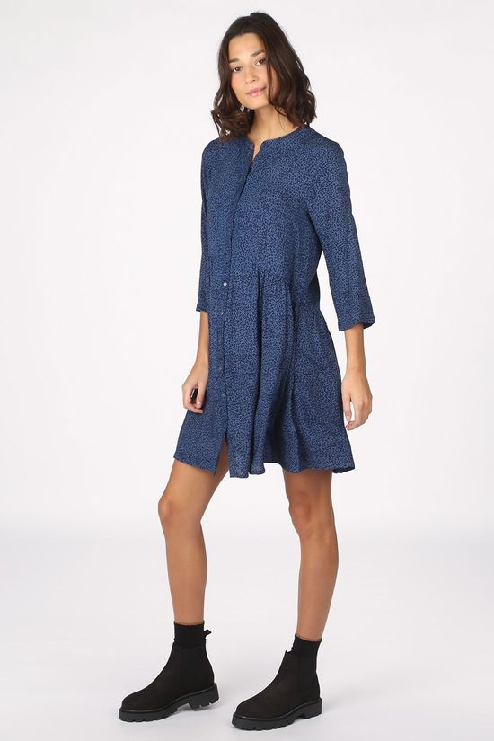 B.Young Jurk Byilla Dress Mid Blue/Black