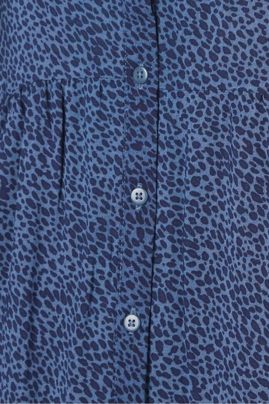 B.Young Jurk Byilla Dress Mid Blue/Black