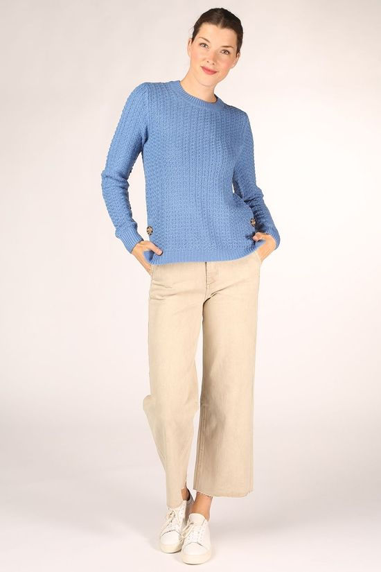 B.Young Pull Bymanta Jumper - mid blue