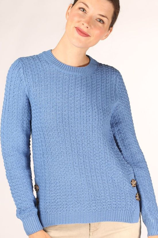 B.Young Pull Bymanta Jumper - mid blue