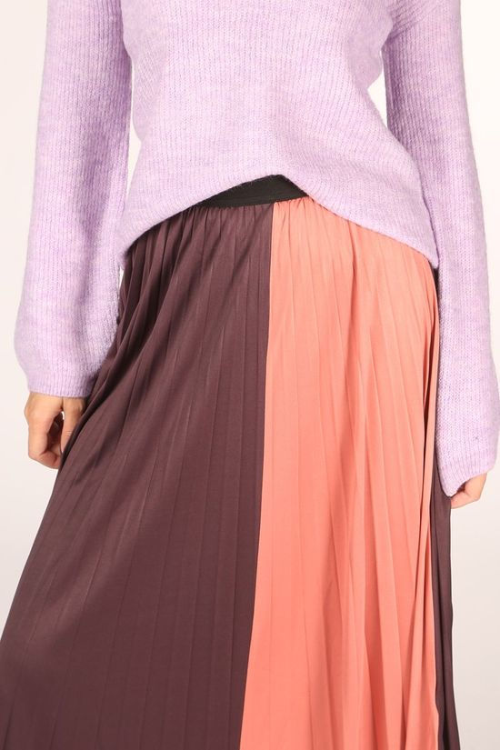 B.Young Rok Byserina Skirt - mid pink/dark red