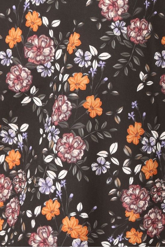 B.Young T-Shirt Bypanya Tshirt Flower - Black/Ass. Flower