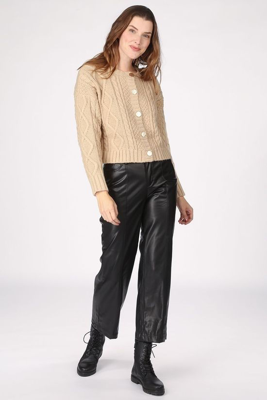 Ichi Cardigan Ihmarissa Sand Brown