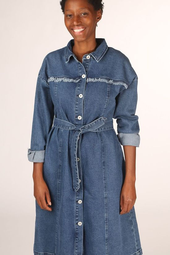 Ichi Robe Ihguliaess Mid Blue (Jeans)