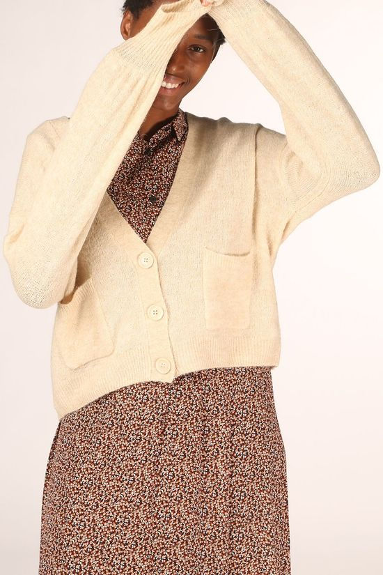 Ichi Cardigan Ihamara Ecru