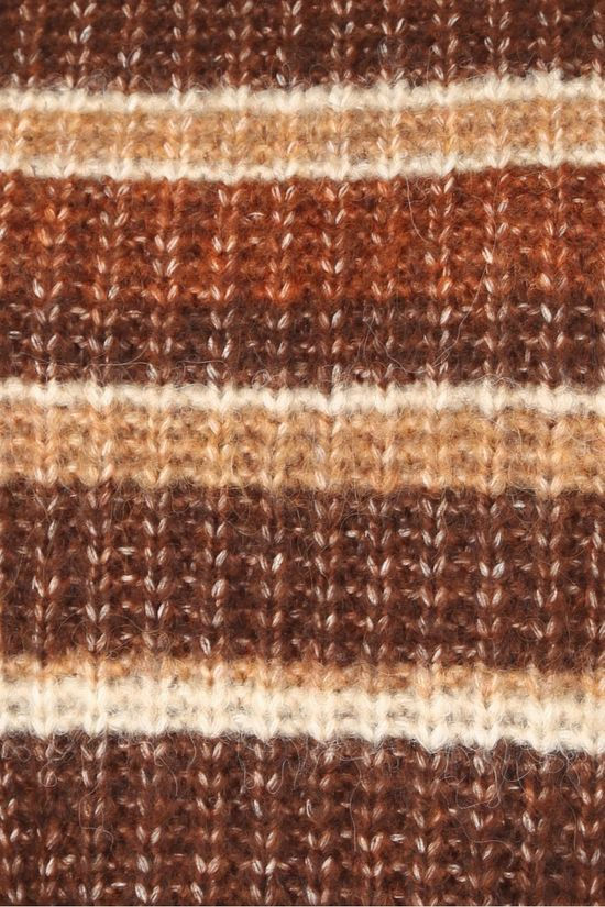 B.Young Pull ksana Stripe Dark Brown/Camel Brown