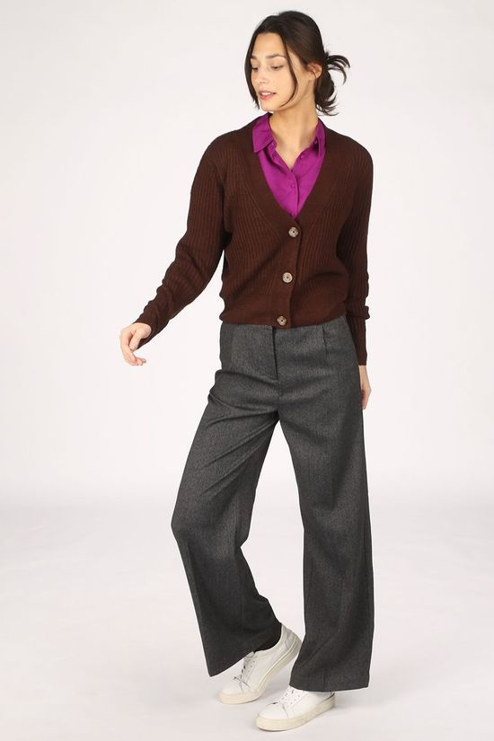 B.Young Cardigan Bynora Short dark brown