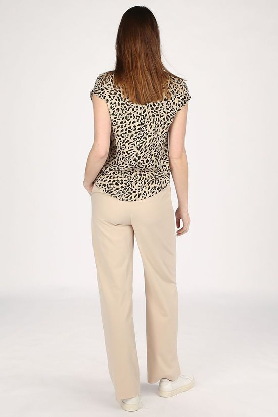 B.Young Pantalon Byo Danta Wide Leg Sand Brown