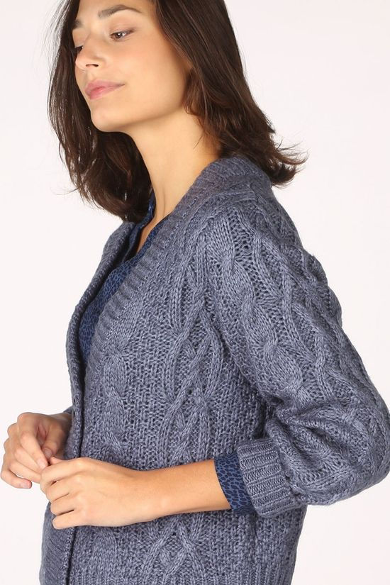 B.Young Cardigan Bynatasha mid blue