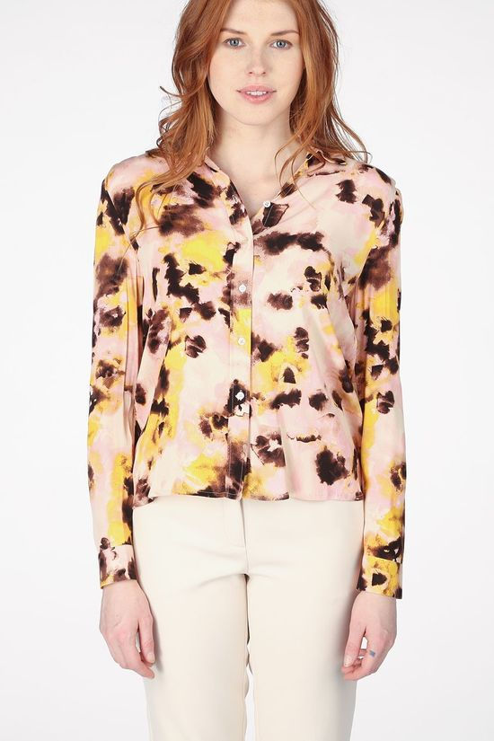 Ichi Hemd Ihvauna Sh light pink/yellow