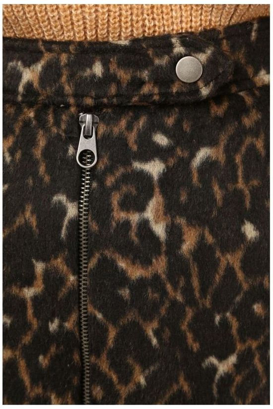 Vero Moda Rok coco Hw Leopard Short Skirt Sand Brown/Black