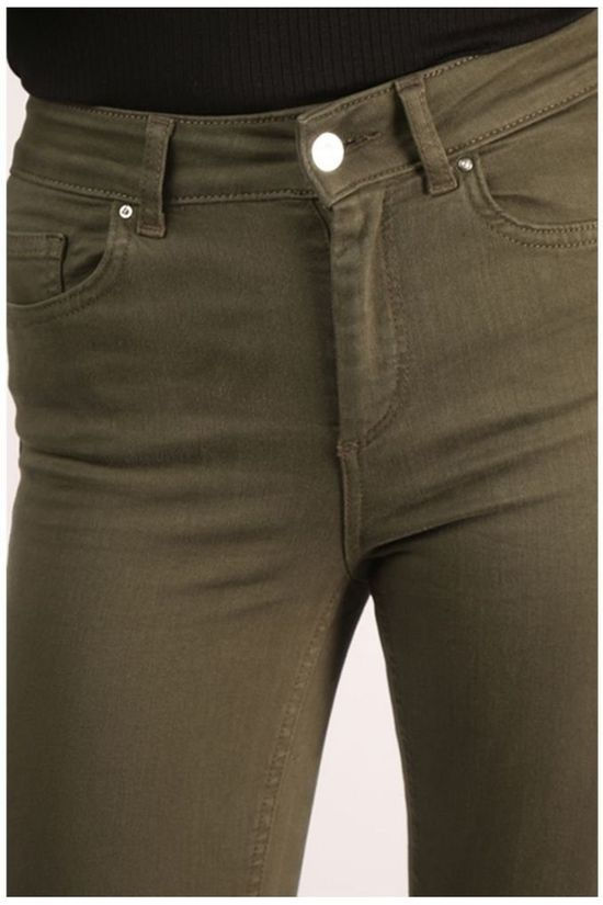 Only Broek blush Mid Sk Bb Col dark khaki