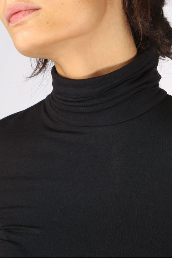 Vero Moda Souspull ava Lulu Ls Rollneck Ga Noos Black