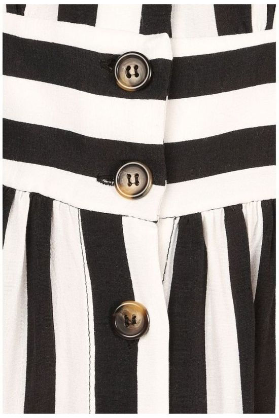 Vila Robe Visusassy S/S /Su Black/White