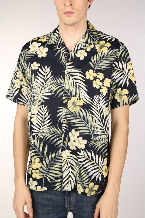 Jack & Jones Hemd Jortropical Dark Blue/Ass. Flower