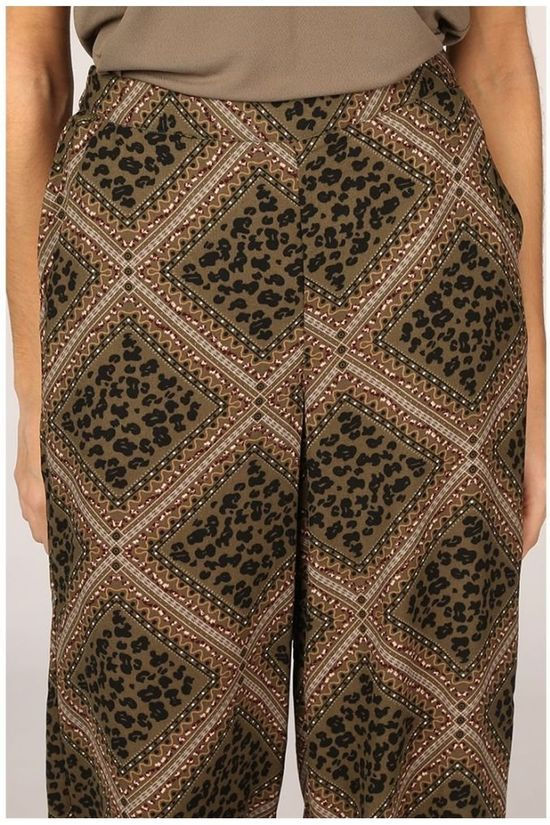 Vero Moda Broek Vmnaya H/W Wide Exp Mid Khaki/Assorted / Mixed