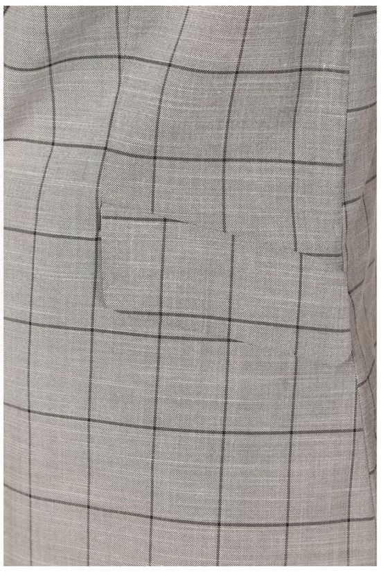 Only Blazer Onlcarolina-Win L/S Check Cc light grey/dark grey