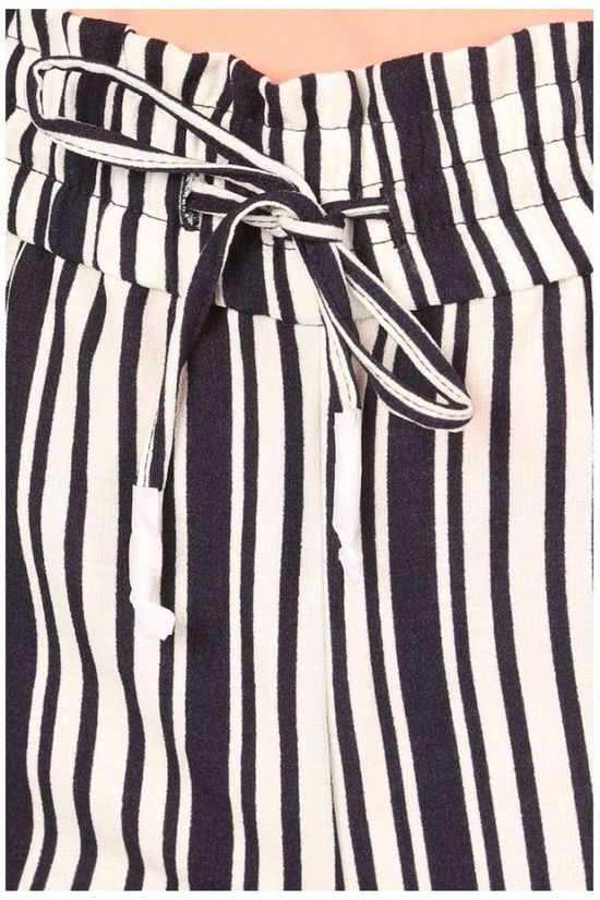 Only Short Onlpiper-Ann Mw Stripe Cc Navy Blue/White