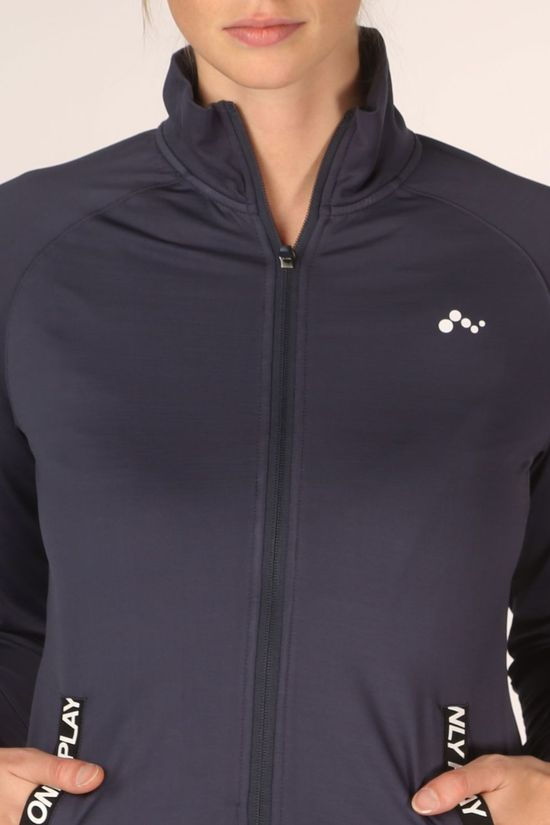 Only Play Pull Jenny Zip Sweat Lhs dark blue