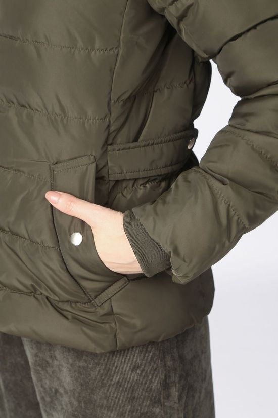 Only Jas camilla Quilted dark green