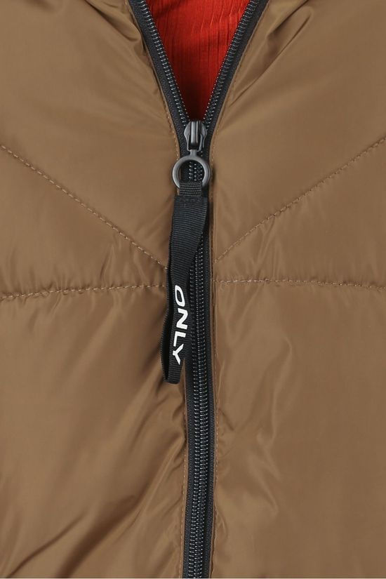 Only Jas monica Long Puffer light khaki