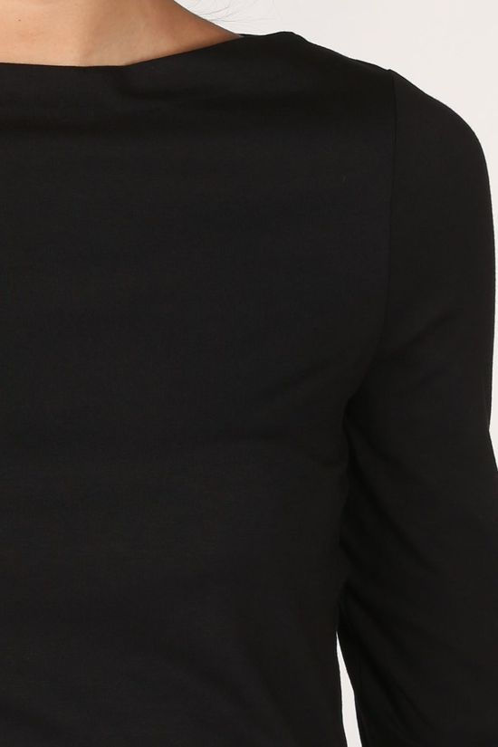Vero Moda T-Shirt panda Modal 3/4 Ga Noos Black