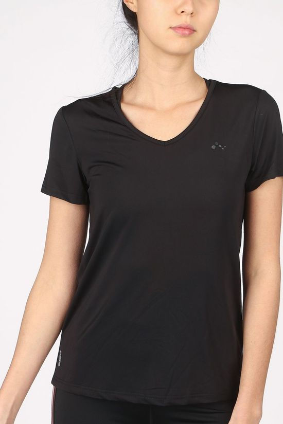Only Play T-Shirt Bako V-Neck Traing Black