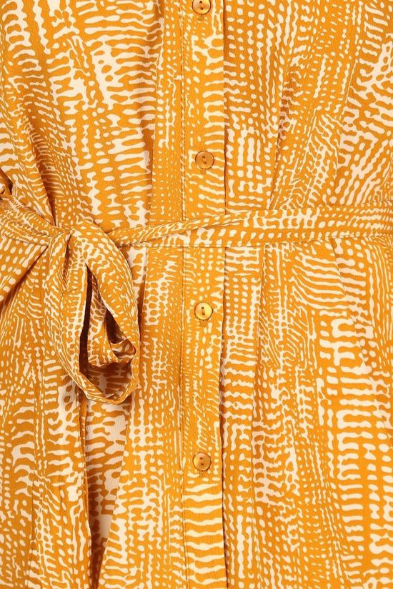 Vero Moda Robe vibe Short Camel Brown/Off White