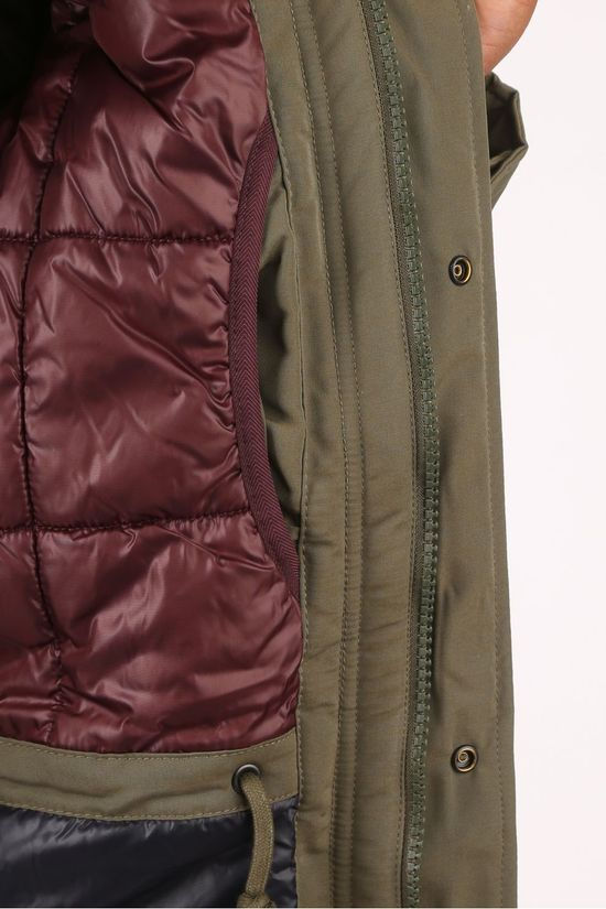 Jack & Jones Jas ewetland Parka Sts dark khaki