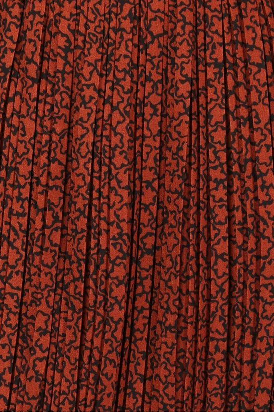 Selected Rok kinsley Mw Plisse Rust/Black