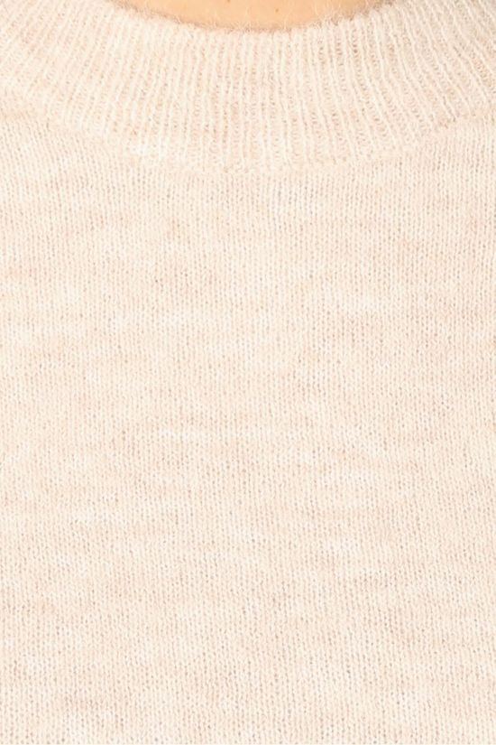 Selected Pull lulu Ls O Neck Nos Ecru