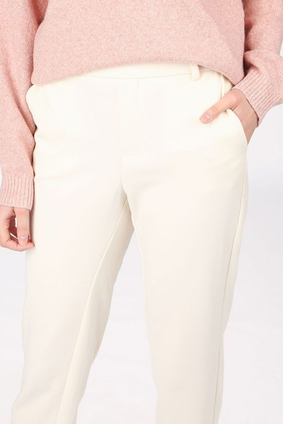 Vero Moda Broek Maya Loose Solid off white