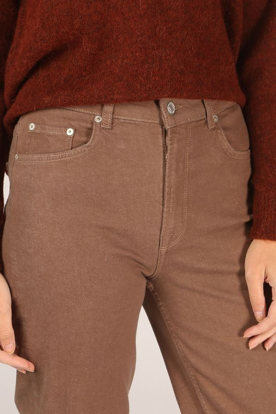 Selected Jeans mary Hw Straight Camel W light brown