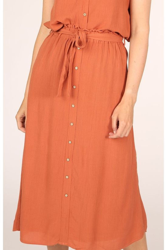 Vero Moda Rok Naomi Paperbag Ankle rust