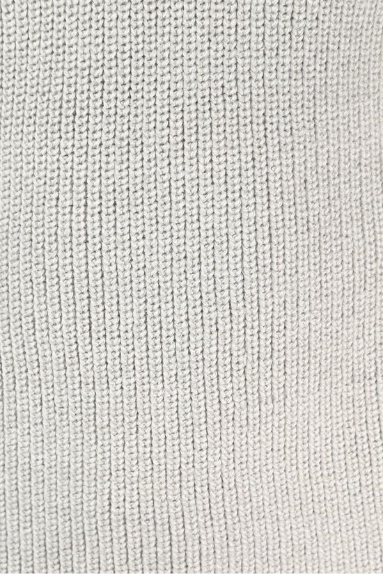Premium Trui ivy Half Zip light grey