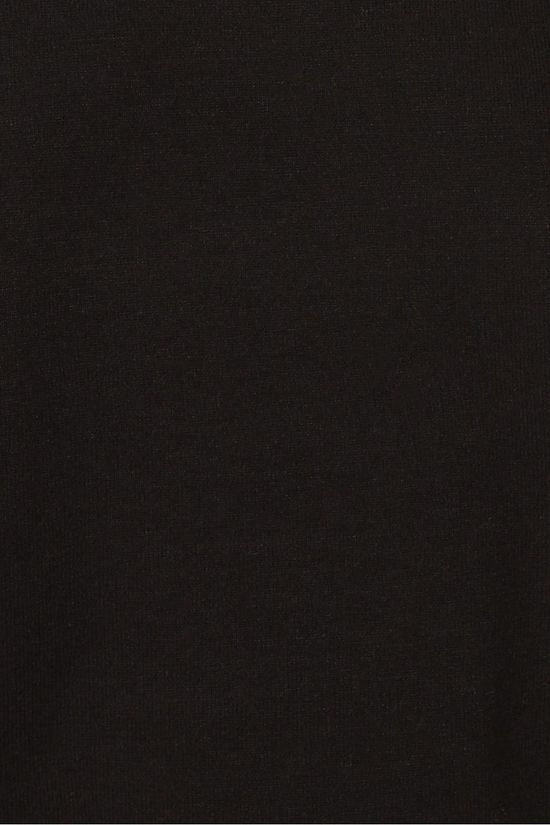 Selected Pull cali Ls Crop Highneck Black