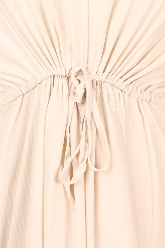 Selected Robe callie-Damina Ls Midi B Ecru