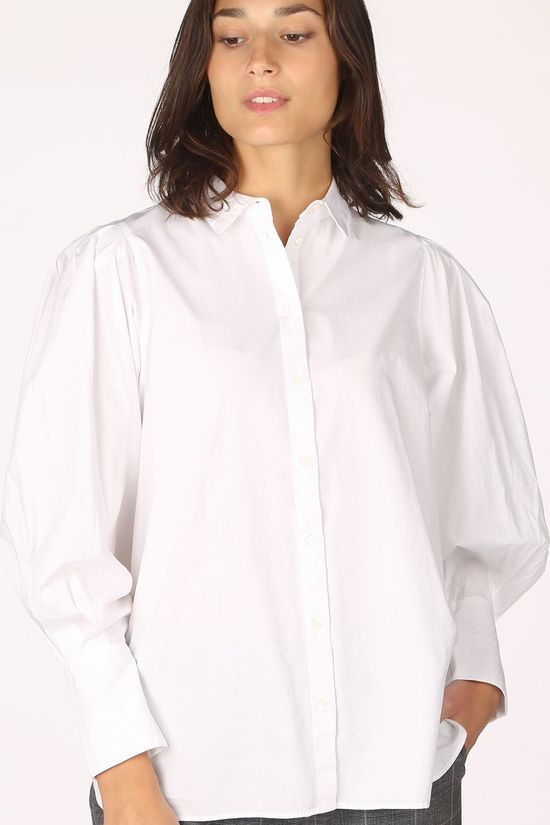 Selected Hemd holly Ls W white