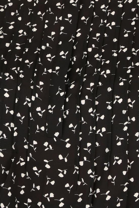 Selected Blouse livia Ls Aop Nos Black/White