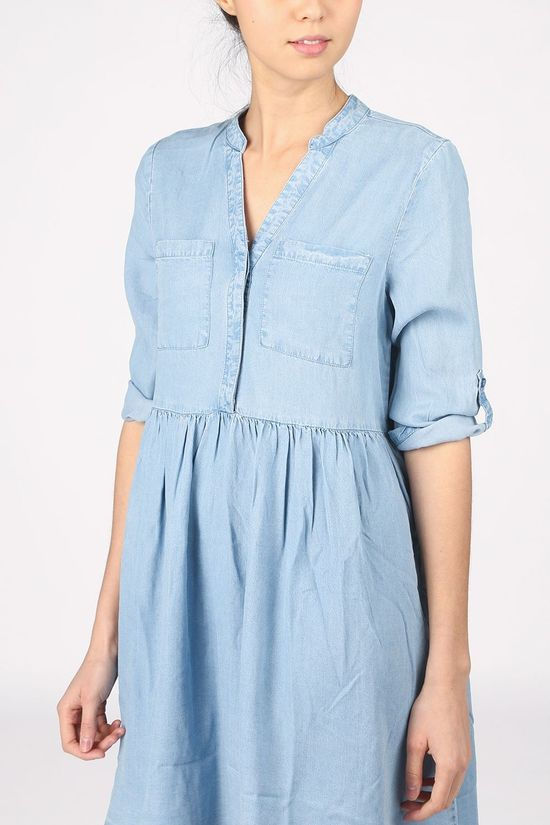 Vero Moda Robe Vmlibbie 3/4 Tunic light blue