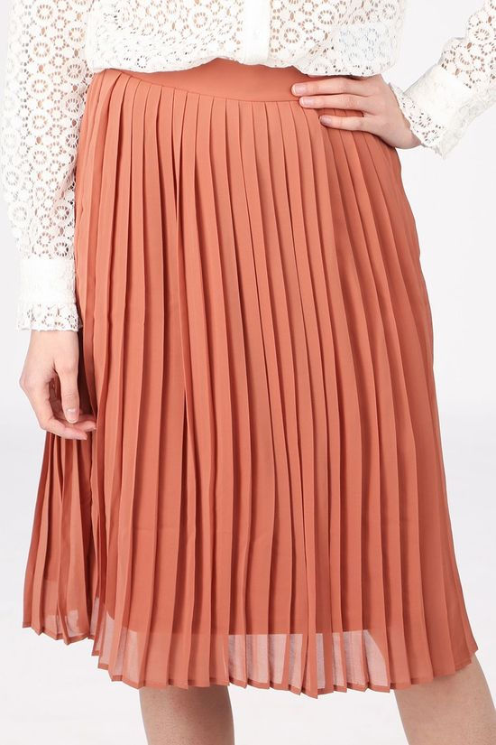 Vero Moda Rok Vmnori Blk Wvn dark pink